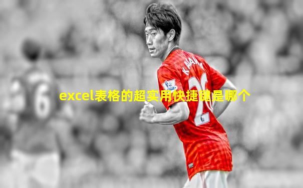 excel表格的超实用快捷键是哪个
