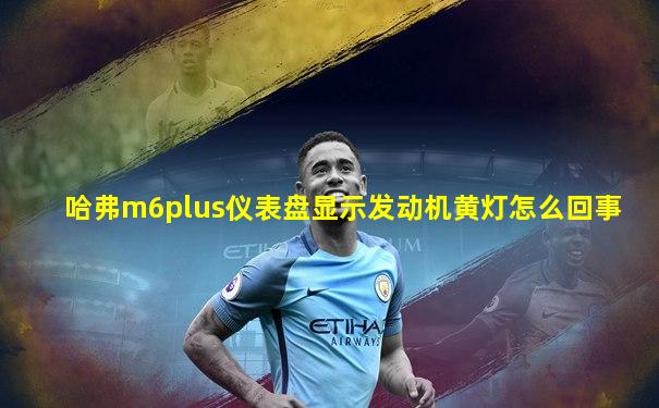 哈弗m6plus仪表盘显示发动机黄灯怎么回事