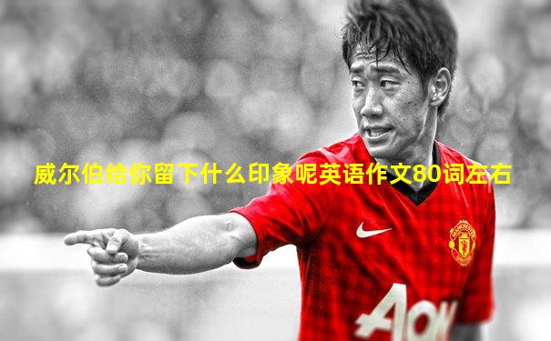 威尔伯给你留下什么印象呢英语作文80词左右