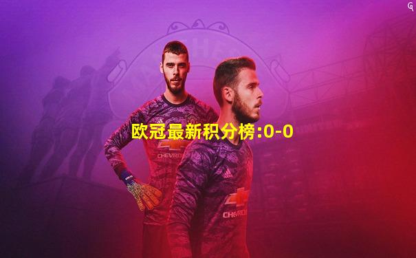 欧冠最新积分榜:0-0